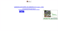 Desktop Screenshot of ghidini-luca.com