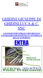 Mobile Screenshot of ghidini-luca.com