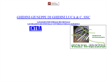 Tablet Screenshot of ghidini-luca.com